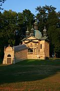 One of the chapels in the Kalwaria Zebrzydowska calvary complex