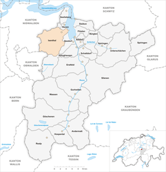 Isenthal – Mappa