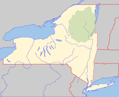 Limestone Creek (Chittenango Creek tributary) is located in New York Adirondack Park