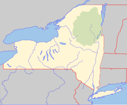 Fine, New York is located in New York Adirondack Park