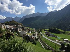 La H27 à Ardez en Basse-Engadine.