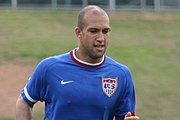 Tim Howard training for the US team