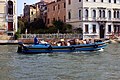 UPS auf dem Canal Grande in Venedig