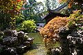 Image 13The Yuyuan Garden in Shanghai, China (created in 1559) shows all the elements of a classical Chinese garden – water, architecture, vegetation, and rocks. (from List of garden types)