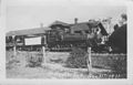 Train and station at Booth in 1911 postcard