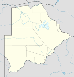 Gakhibane is located in Botswana