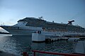 Carnival Pride docked in Puerto Vallarta, Mexico.