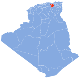 Provincia di Sétif – Localizzazione