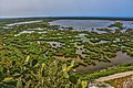 Partial panoramic view of Prokopos Lagoon.