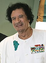 al-Gaddafi mwaka 2006