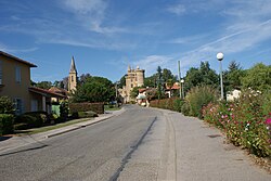 Skyline of Saint-Blancard