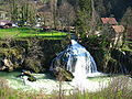 Blick auf einen Wasserfall von der Nordseite