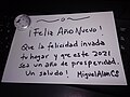 Este 2020 ha sido sin duda un annus horribilis, pero con el esfuerzo colectivo seguro que saldremos adelante. Afrontemos este nuevo año con la mejor perspectiva y con la esperanza de un futuro mejor. Te deseo un excelente año y que todo vaya mejor en lo personal, lo profesional, y lo wikipédico. MACS >>> (click en el sobre para responderme) 09:24 2 ene 2021 (UTC)