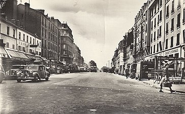 Carrefour de la rue de Paris