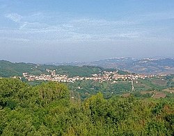 Skyline of San Sossio Baronia