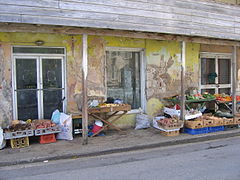 Chợ vỉa hè, Speightstown, Barbados