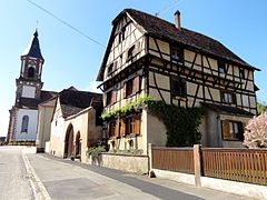 Maison aux dîmes des Linange (1721), 1 rue de la Dîme.