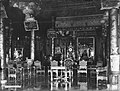 Furniture inside the building in Khải Định 's era.