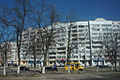 A multi-storey apartment block in Boryspil