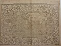 Wereldkaart uit de Cosmographia van Sebastian Münster, gedrukt tussen 1550 en 1578