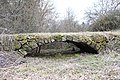 Einbogige Sandsteinbrücke