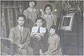 Crown prince Bảo Long (left) and younger siblings.