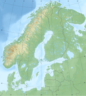 Voir sur la carte topographique de région de la Baltique