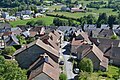 Le bourg vu depuis les tours.