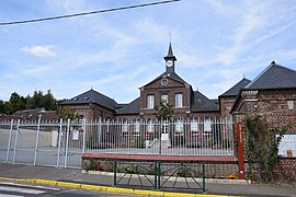 The town hall in Lalandelle