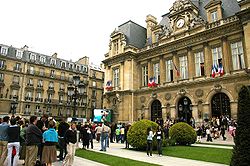 Die raadsaal van Neuilly-sur-Seine