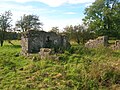 The ruins of the old Mosside farmhouse.