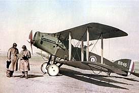 Австралийский F.2B в Палестине, февраль 1918