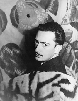 Salvador Dalí (1939), fotograaf: Carl Van Vechten, Library of Congress