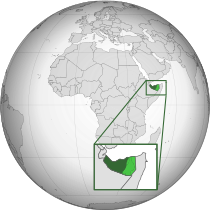 Location on the world map