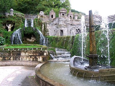 Fontana Rometta, miniatura antičnega Rima