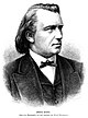 Johannes Brahms um 1866