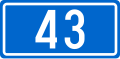 D43 state road shield