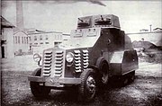 Variante des Fiat 611 mit drei M. G.