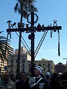 Procession de l’Addolorata à Troccola, Tarente (Italie).