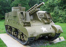 M7 Priest in Aberdeen oefencentrum (VS)