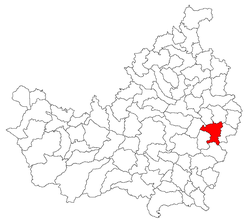 Location of Mociu