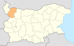 Location of Provinsi Montana in Bulgaria