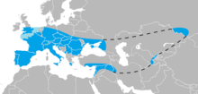 Utbreiinga av neandertalar