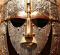 Réplique/reconstitution du casque de Sutton Hoo.