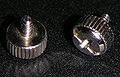 Thumbscrews from an ATX PC case