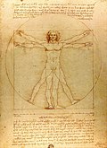 The Vitruvian Man (c. 1485) Accademia, Venice