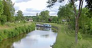 Le canal de l'Est à Girancourt (2008).