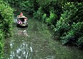 Narrowboat near Harlaxton