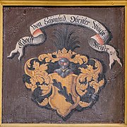 Wappen der Familie Schönfeld, Dorfkirche Löbnitz