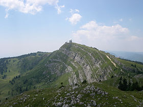 La Dôle vue de la pointe de Poêle Chaud